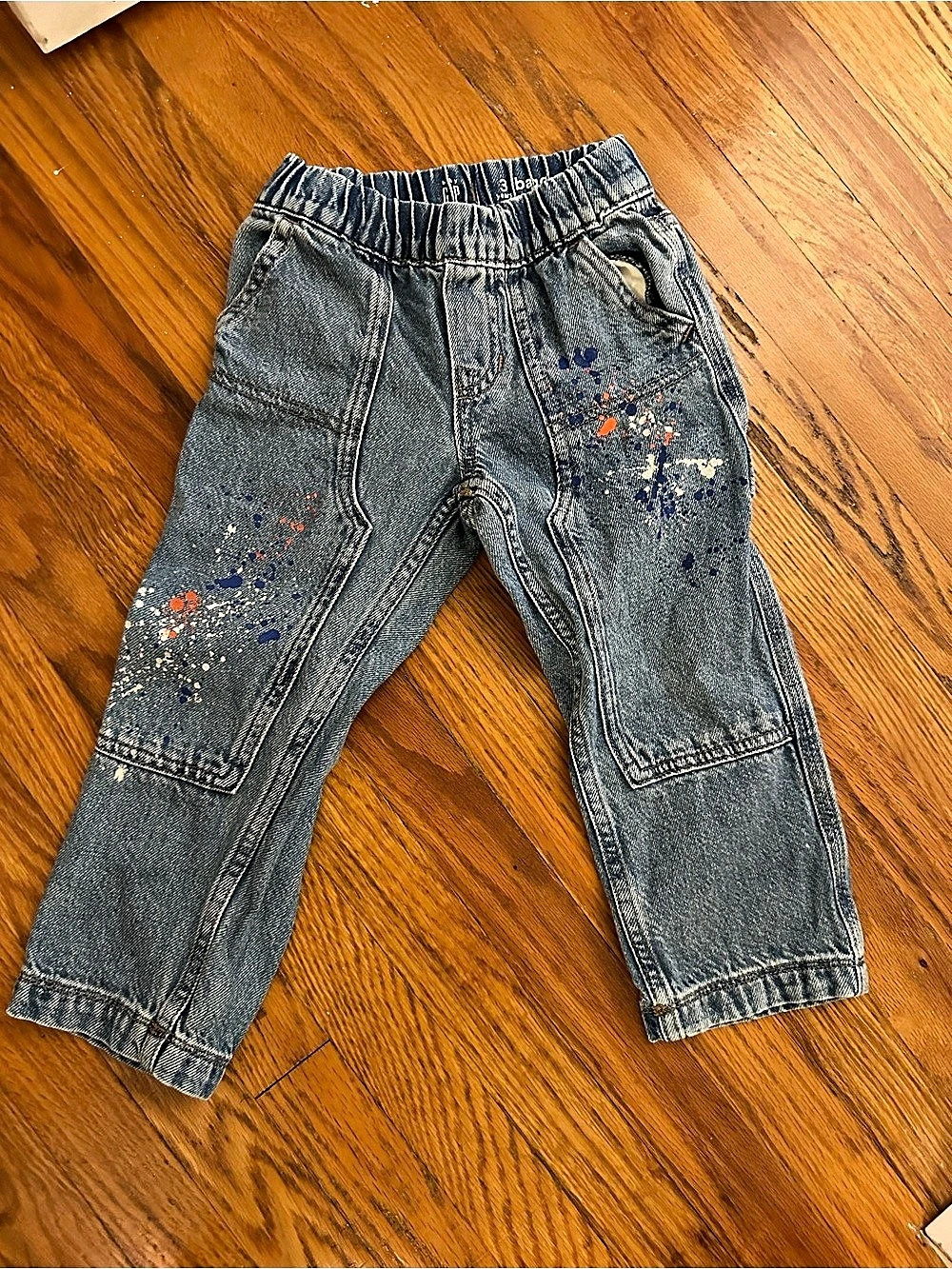 Gap Boys Paint-Splatter Jeans Size 3T